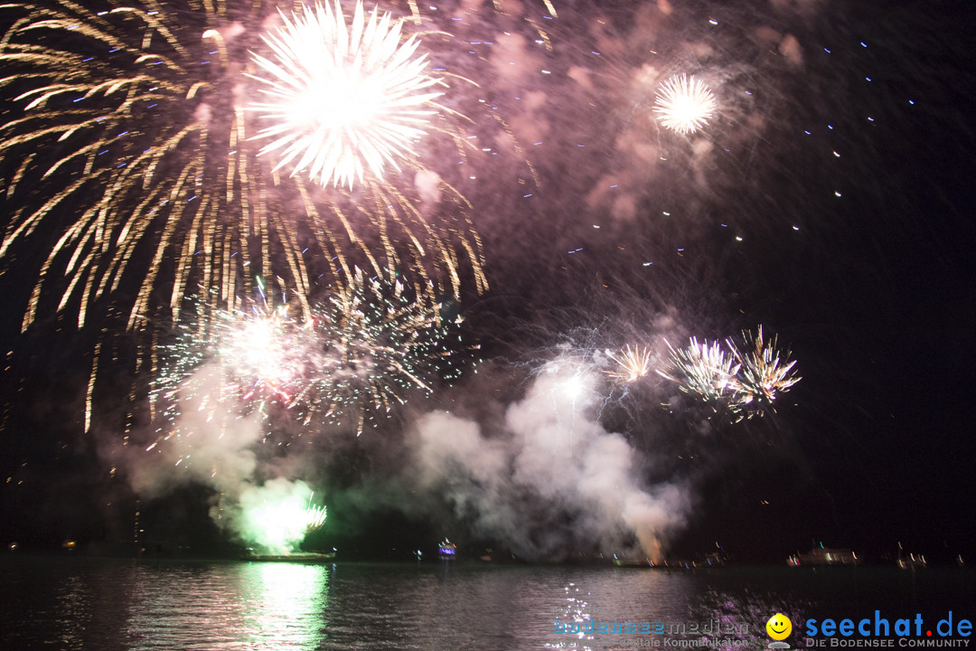 Seenachtsfest mit Feuerwerk: Arbon am Bodensee, 06.07.2019