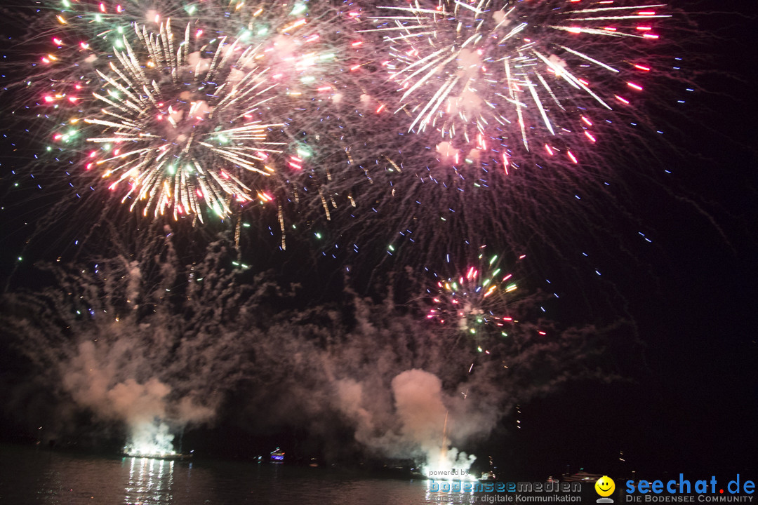 Seenachtsfest mit Feuerwerk: Arbon am Bodensee, 06.07.2019