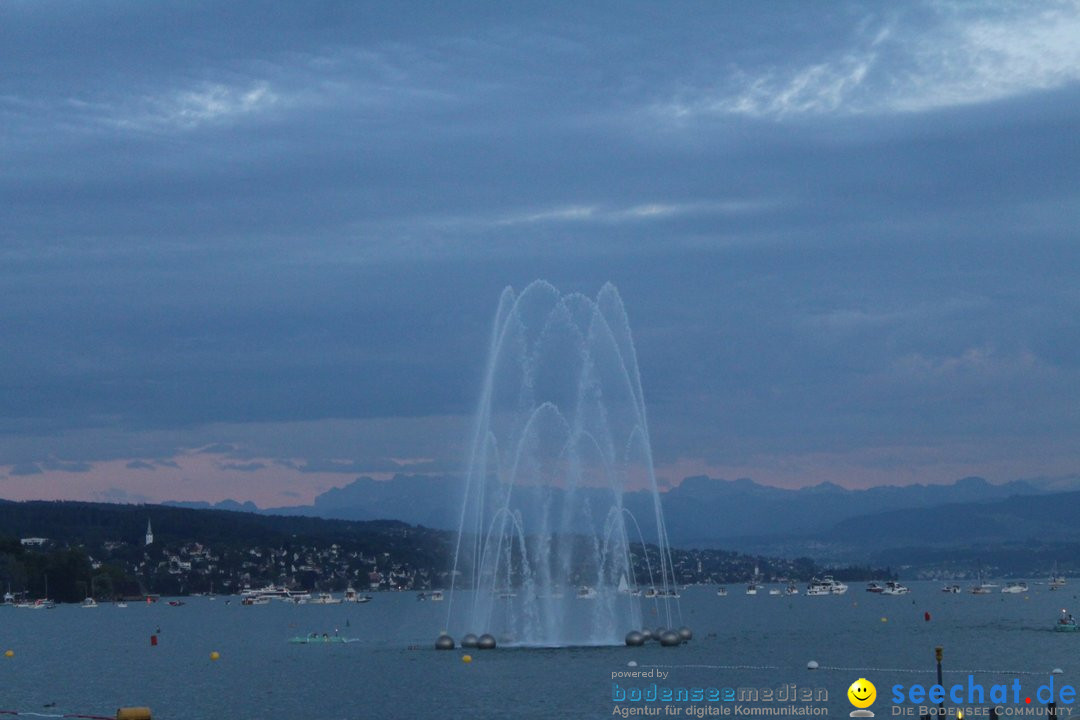 ZUERI FAESCHT mit Feuerwerk: Zuerich, 06.07.2019