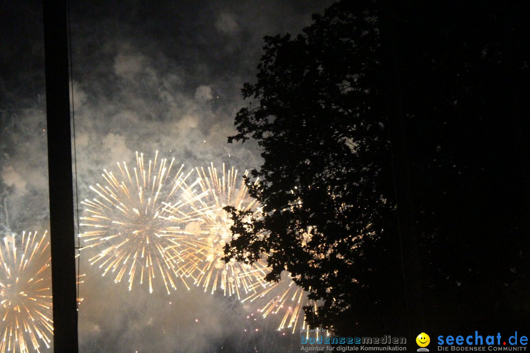 ZUERI FAESCHT mit Feuerwerk: Zuerich, 06.07.2019