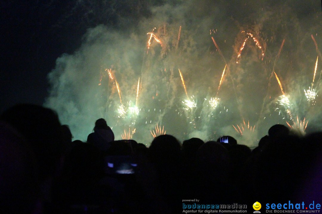 ZUERI FAESCHT mit Feuerwerk: Zuerich, 06.07.2019