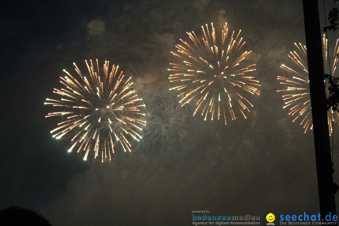 ZUERI FAESCHT mit Feuerwerk: Zuerich, 06.07.2019