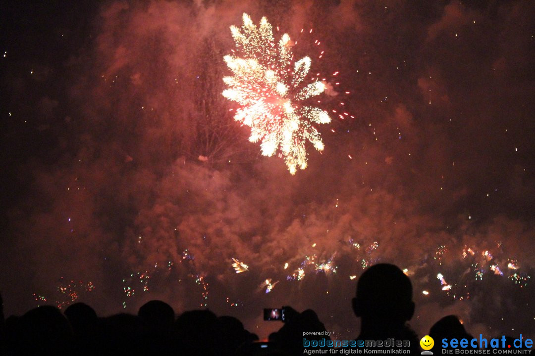 ZUERI FAESCHT mit Feuerwerk: Zuerich, 06.07.2019