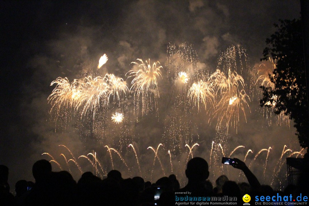 ZUERI FAESCHT mit Feuerwerk: Zuerich, 06.07.2019