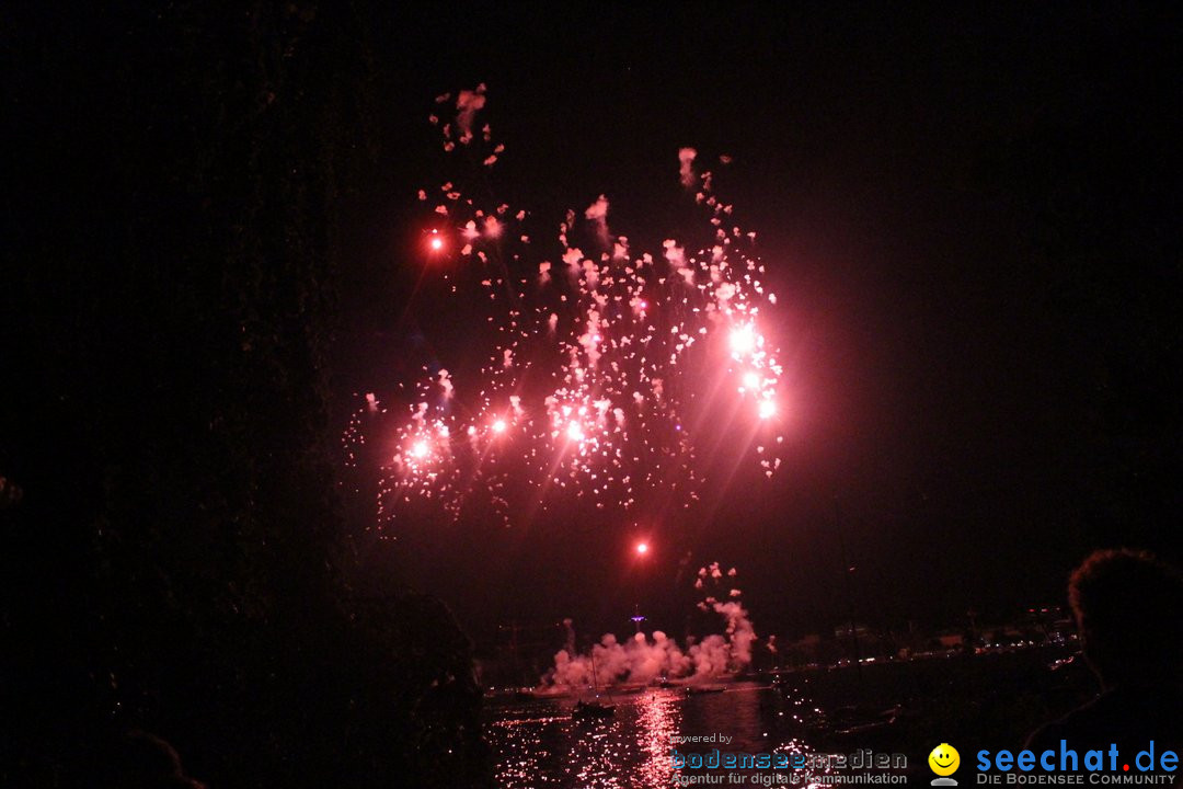 ZUERI FAESCHT mit Feuerwerk: Zuerich, 06.07.2019