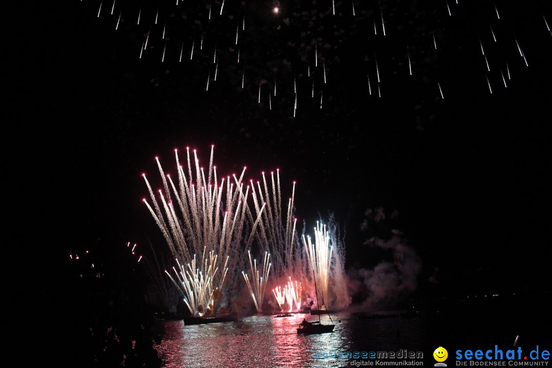 ZUERI FAESCHT mit Feuerwerk: Zuerich, 06.07.2019