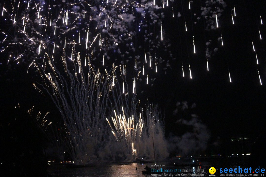 ZUERI FAESCHT mit Feuerwerk: Zuerich, 06.07.2019