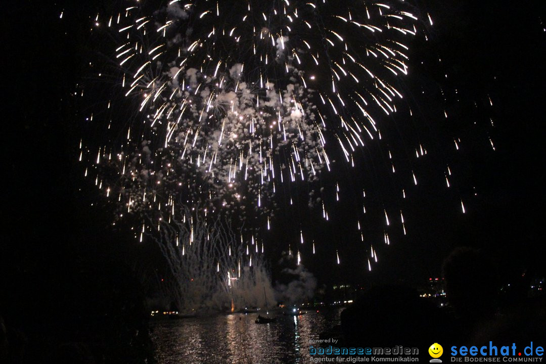 ZUERI FAESCHT mit Feuerwerk: Zuerich, 06.07.2019