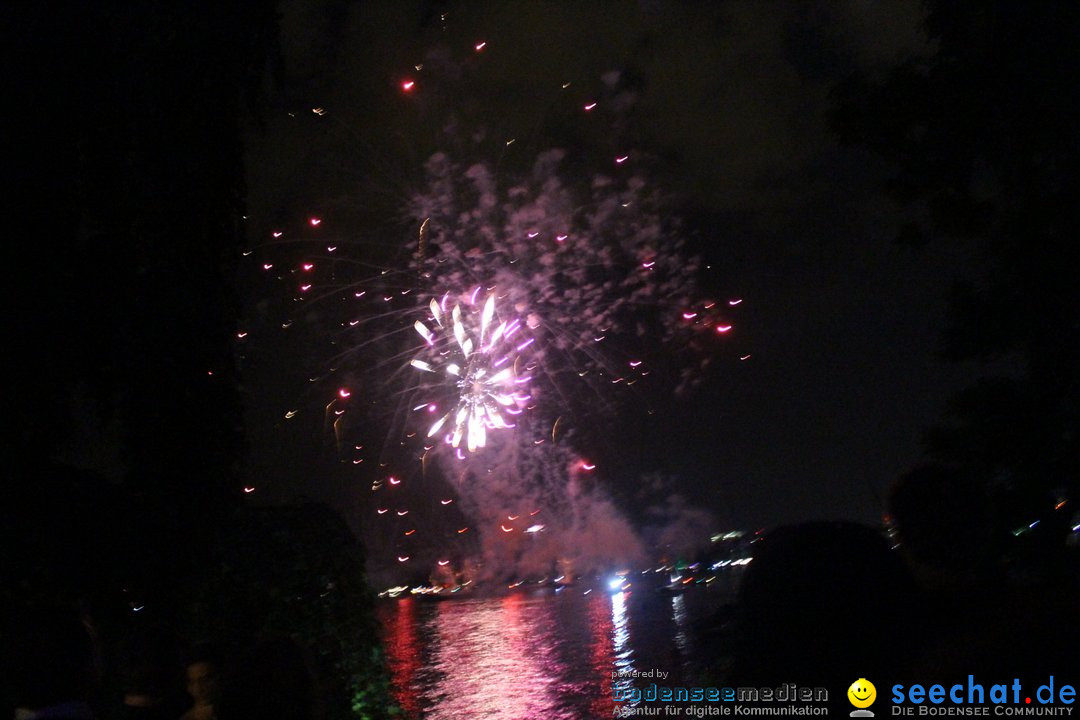 ZUERI FAESCHT mit Feuerwerk: Zuerich, 06.07.2019