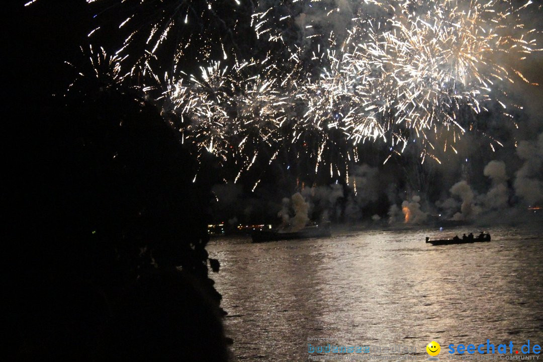 ZUERI FAESCHT mit Feuerwerk: Zuerich, 06.07.2019