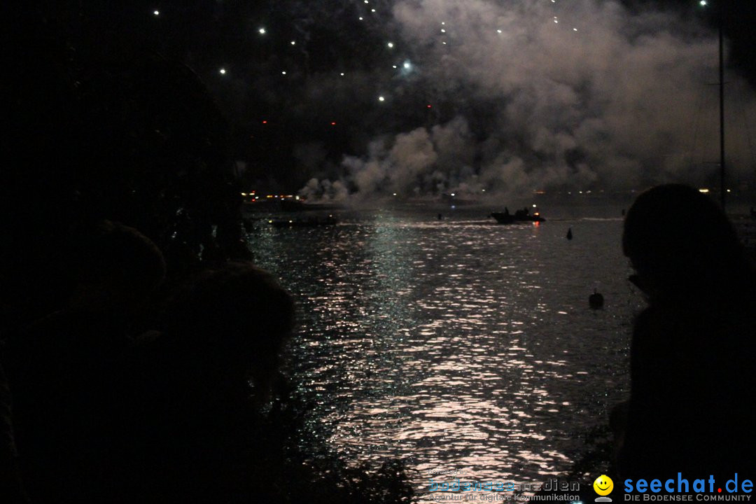 ZUERI FAESCHT mit Feuerwerk: Zuerich, 06.07.2019