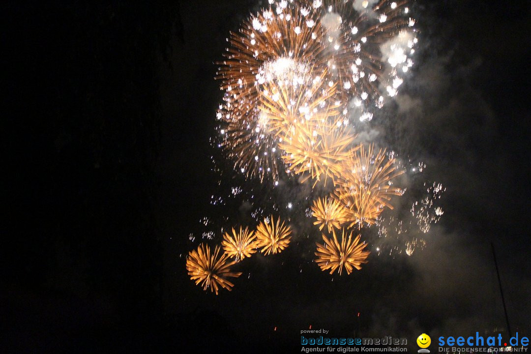 ZUERI FAESCHT mit Feuerwerk: Zuerich, 06.07.2019