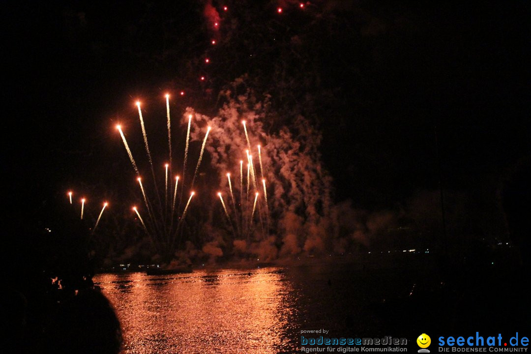 ZUERI FAESCHT mit Feuerwerk: Zuerich, 06.07.2019