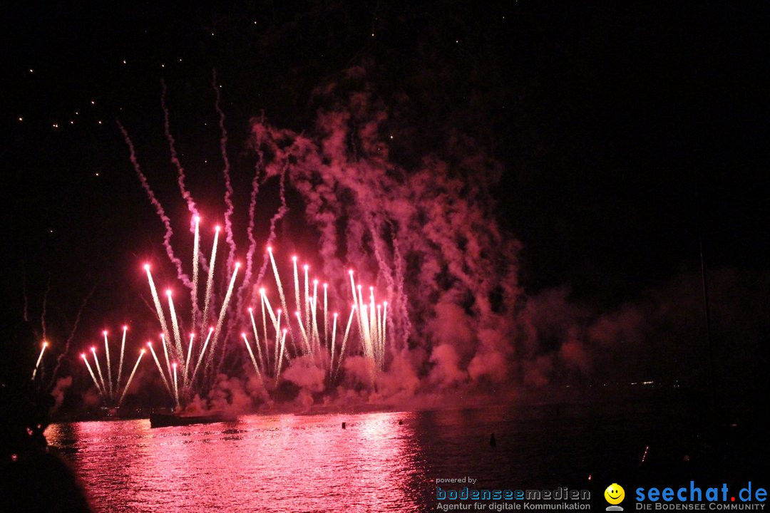 ZUERI FAESCHT mit Feuerwerk: Zuerich, 06.07.2019