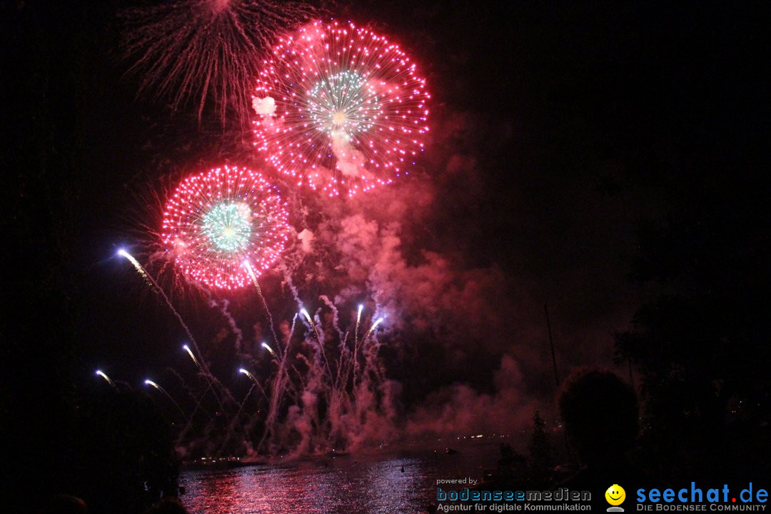 ZUERI FAESCHT mit Feuerwerk: Zuerich, 06.07.2019