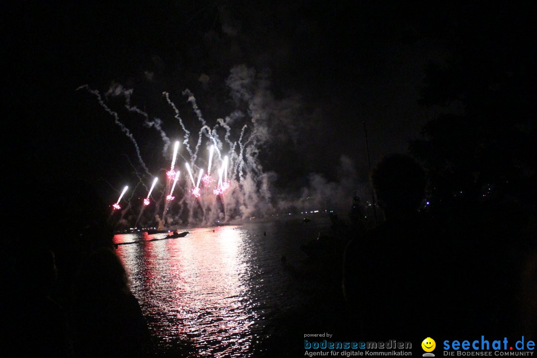 ZUERI FAESCHT mit Feuerwerk: Zuerich, 06.07.2019