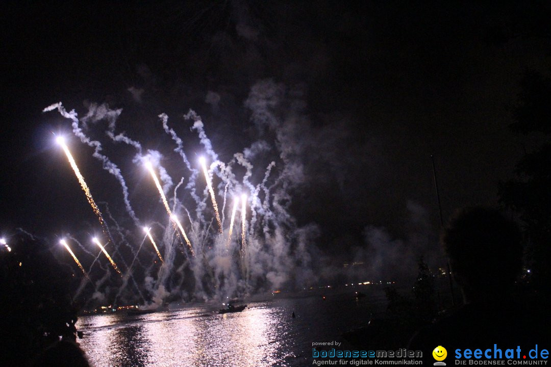 ZUERI FAESCHT mit Feuerwerk: Zuerich, 06.07.2019