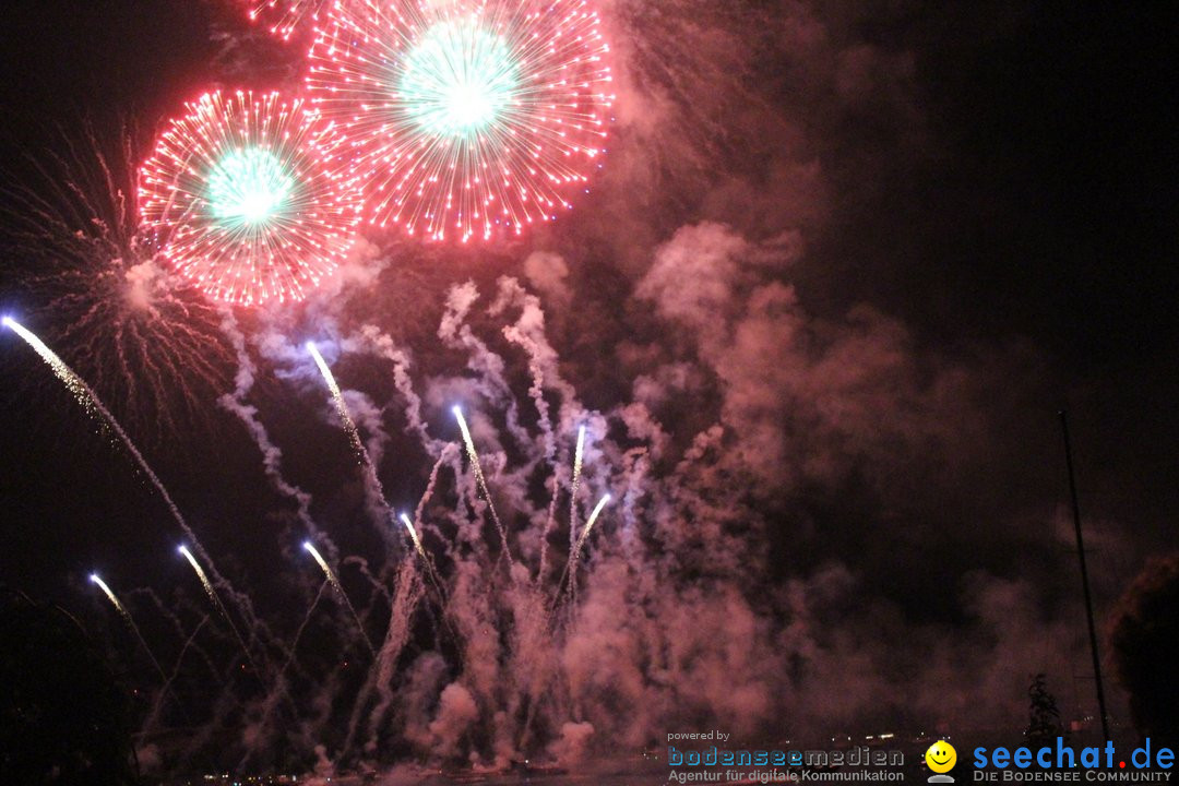 ZUERI FAESCHT mit Feuerwerk: Zuerich, 06.07.2019