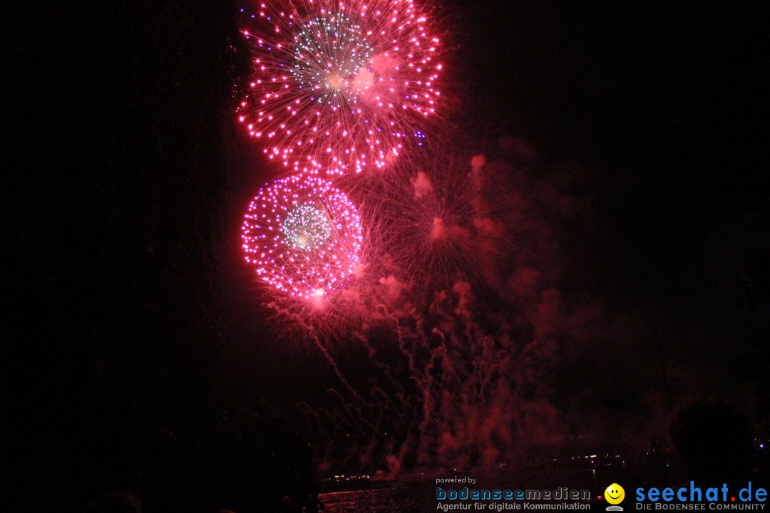 ZUERI FAESCHT mit Feuerwerk: Zuerich, 06.07.2019