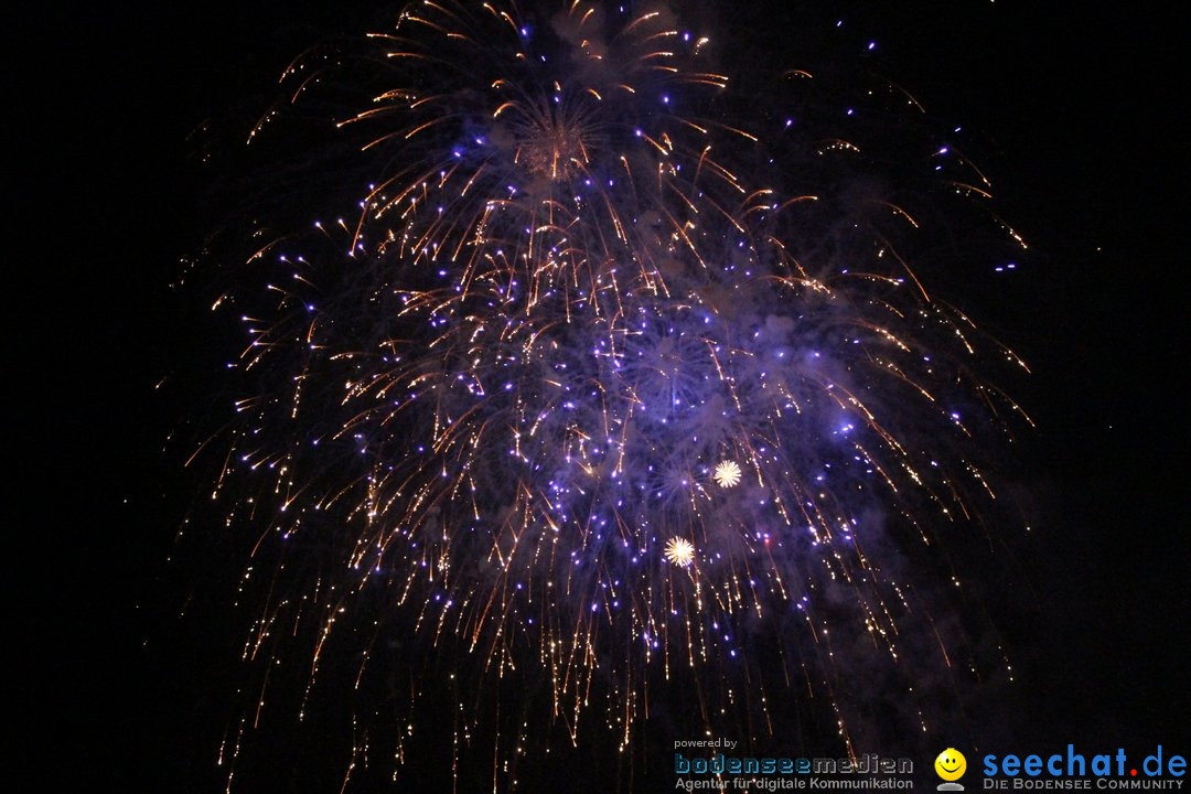 ZUERI FAESCHT mit Feuerwerk: Zuerich, 06.07.2019