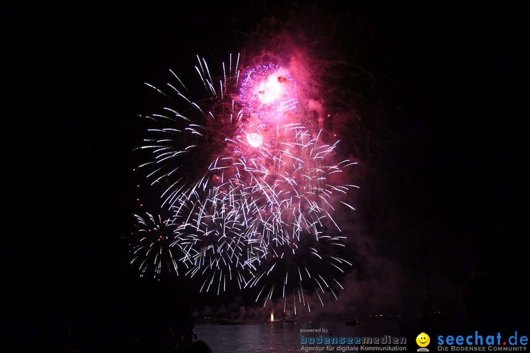 ZUERI FAESCHT mit Feuerwerk: Zuerich, 06.07.2019