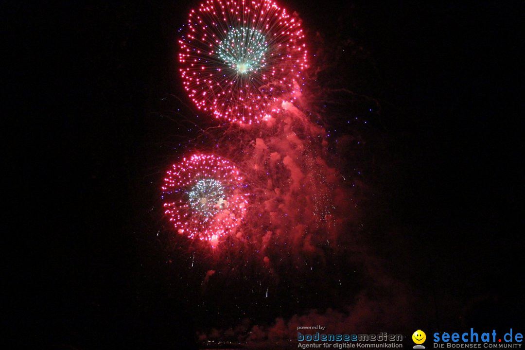 ZUERI FAESCHT mit Feuerwerk: Zuerich, 06.07.2019