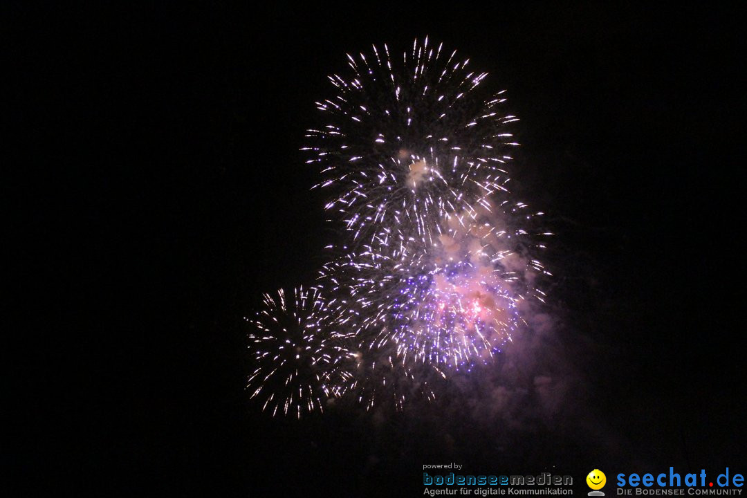 ZUERI FAESCHT mit Feuerwerk: Zuerich, 06.07.2019