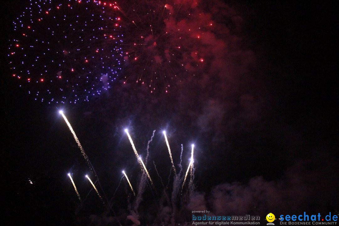 ZUERI FAESCHT mit Feuerwerk: Zuerich, 06.07.2019