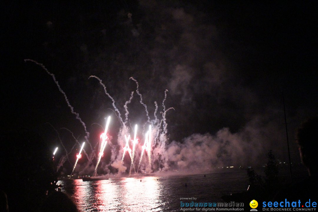 ZUERI FAESCHT mit Feuerwerk: Zuerich, 06.07.2019