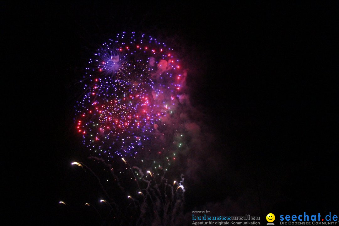 ZUERI FAESCHT mit Feuerwerk: Zuerich, 06.07.2019