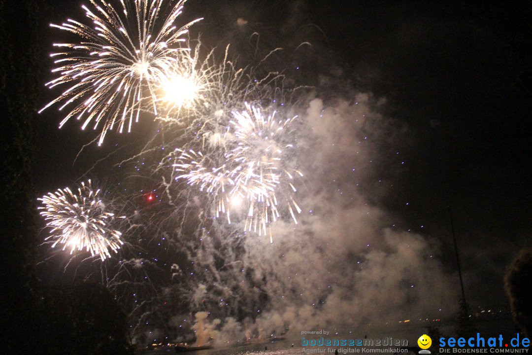 ZUERI FAESCHT mit Feuerwerk: Zuerich, 06.07.2019