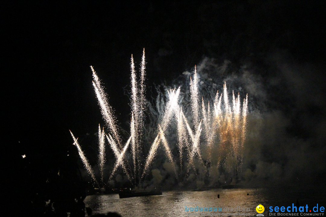 ZUERI FAESCHT mit Feuerwerk: Zuerich, 06.07.2019