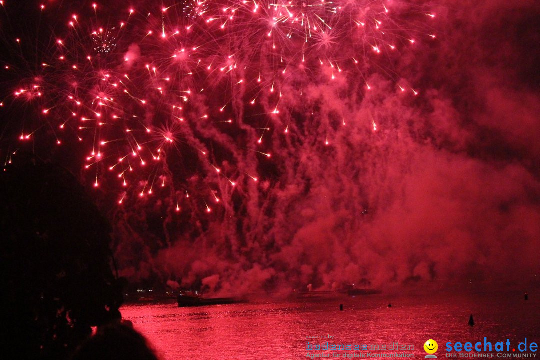 ZUERI FAESCHT mit Feuerwerk: Zuerich, 06.07.2019