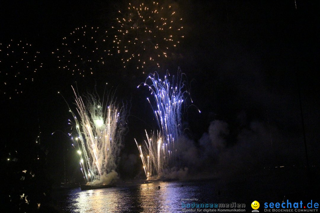 ZUERI FAESCHT mit Feuerwerk: Zuerich, 06.07.2019