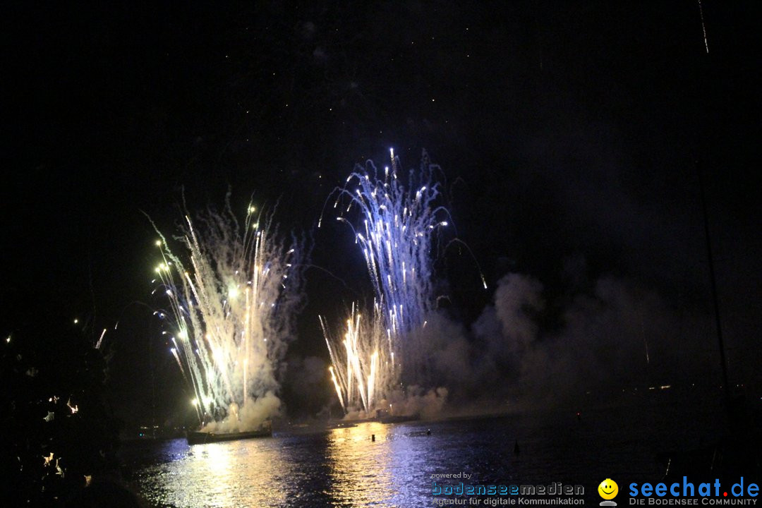 ZUERI FAESCHT mit Feuerwerk: Zuerich, 06.07.2019