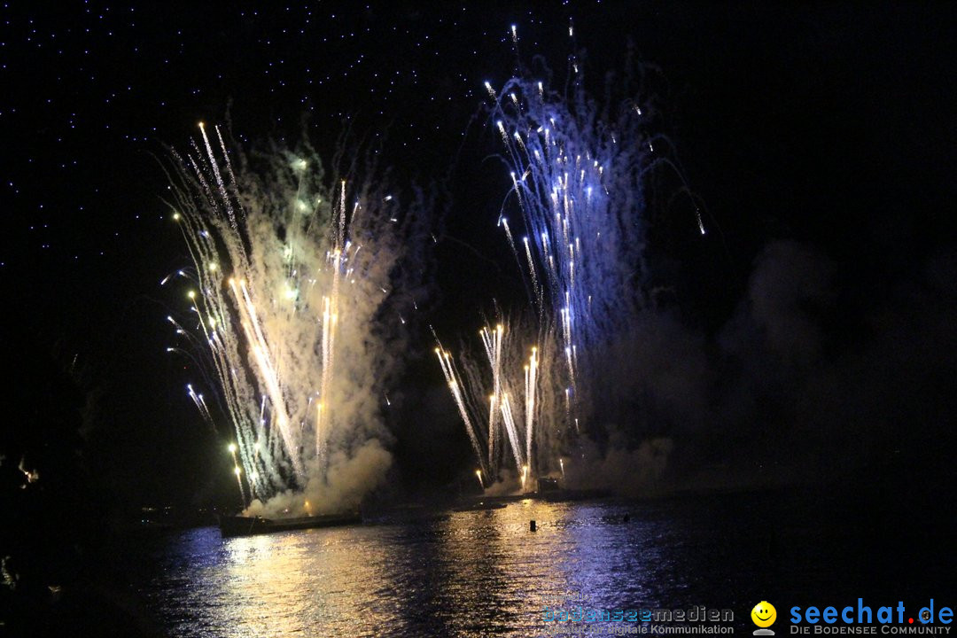 ZUERI FAESCHT mit Feuerwerk: Zuerich, 06.07.2019