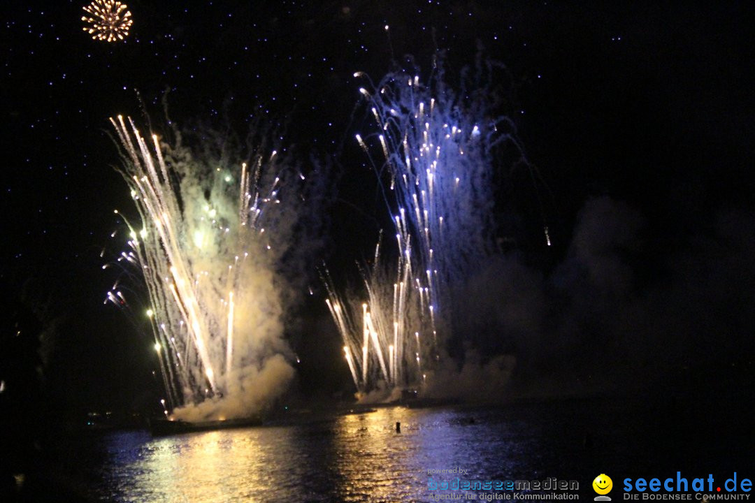 ZUERI FAESCHT mit Feuerwerk: Zuerich, 06.07.2019