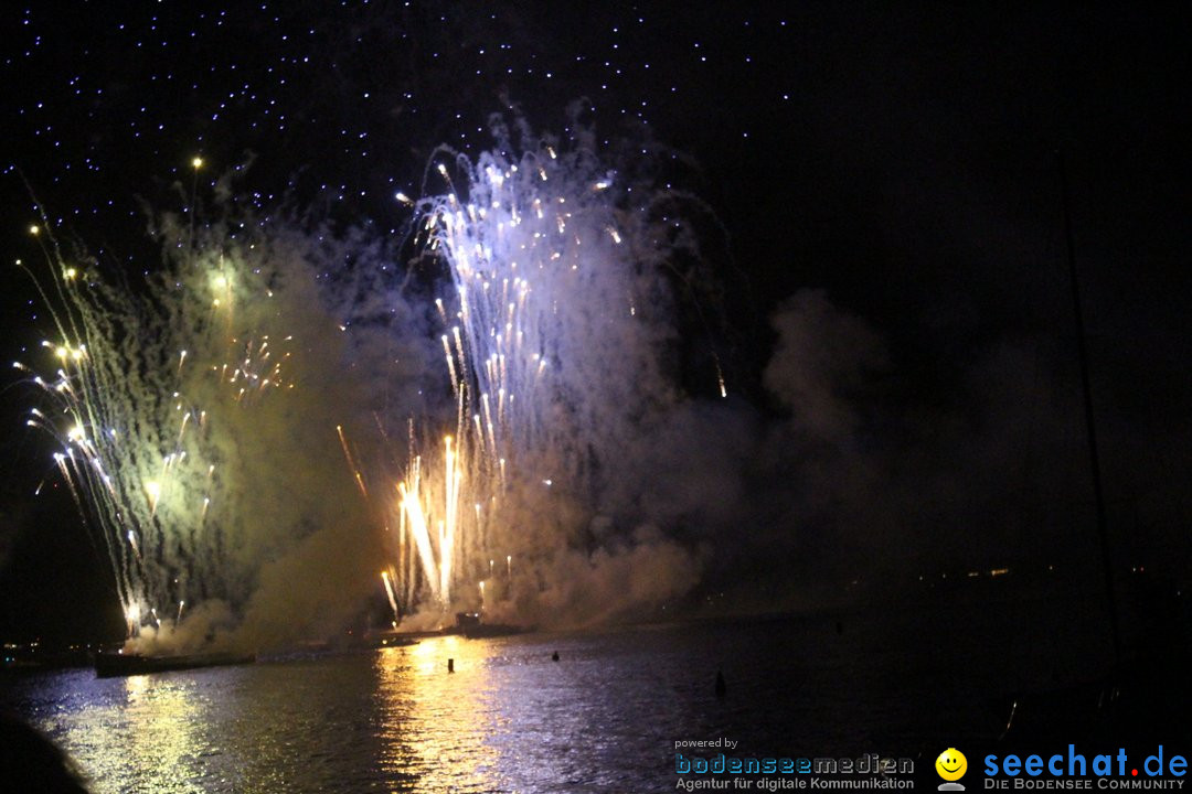 ZUERI FAESCHT mit Feuerwerk: Zuerich, 06.07.2019