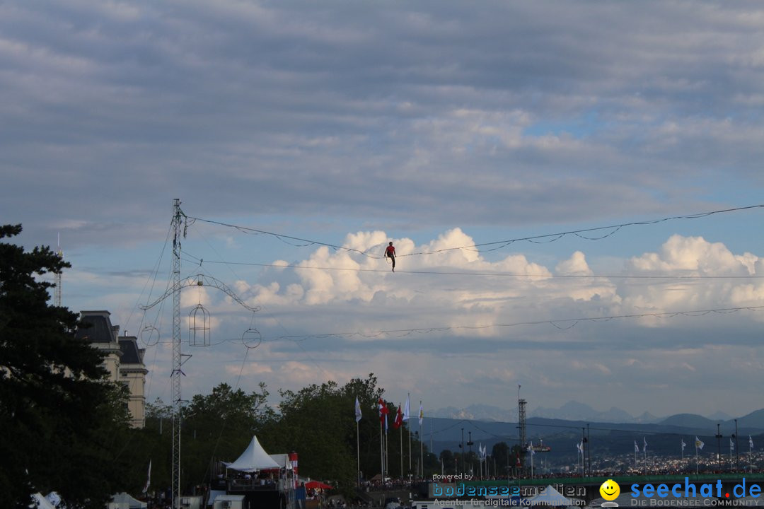 ZUERI FAESCHT mit Feuerwerk: Zuerich, 06.07.2019