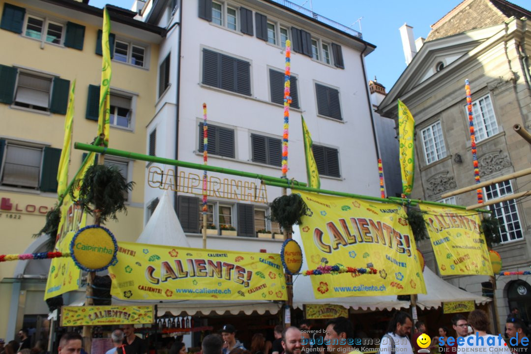 ZUERI FAESCHT mit Feuerwerk: Zuerich, 06.07.2019