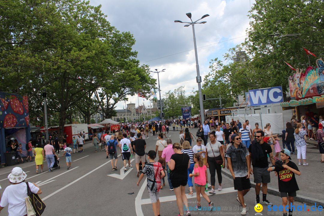 ZUERI FAESCHT 2019: Zuerich, 07.07.2019