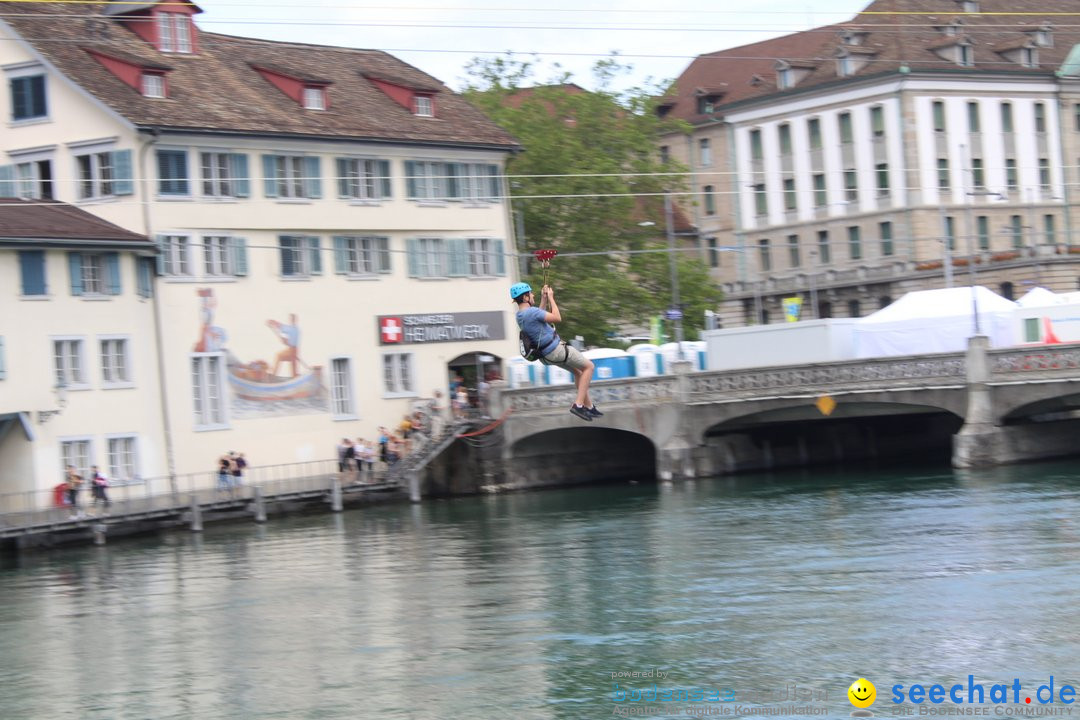 ZUERI FAESCHT 2019: Zuerich, 07.07.2019