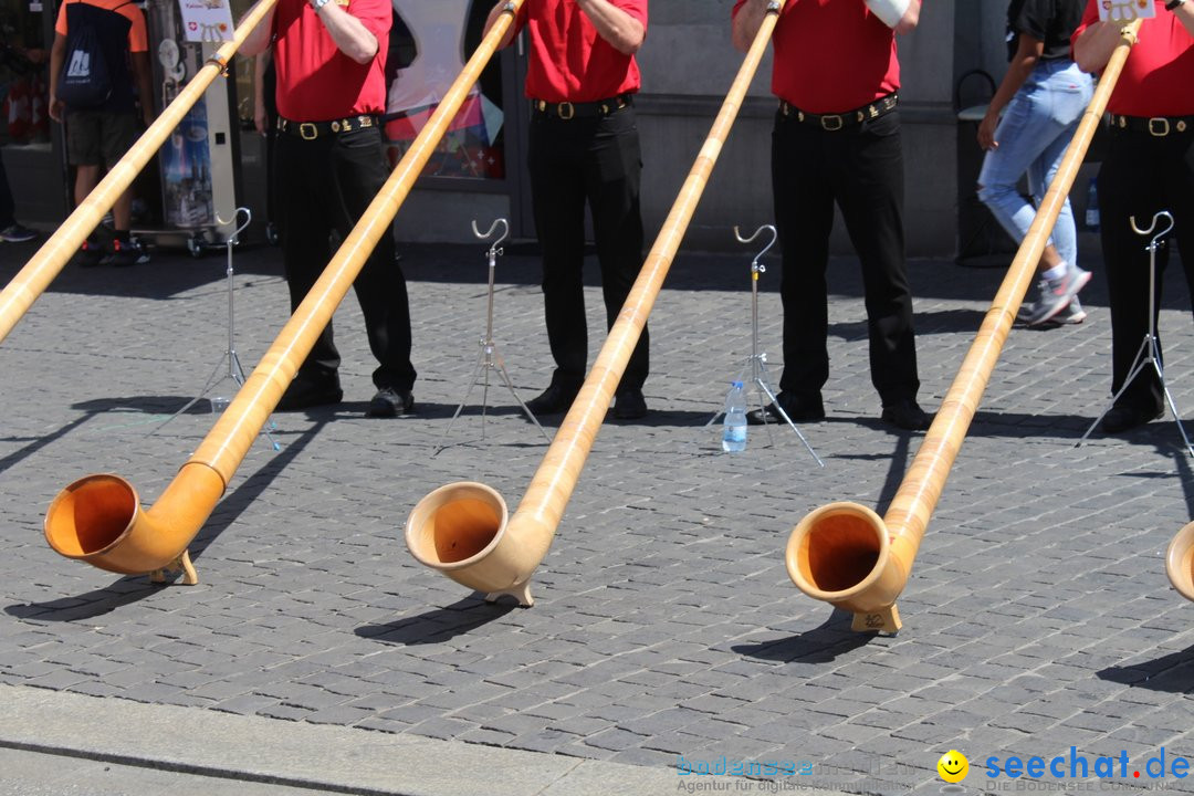 ZUERI FAESCHT 2019: Zuerich, 07.07.2019