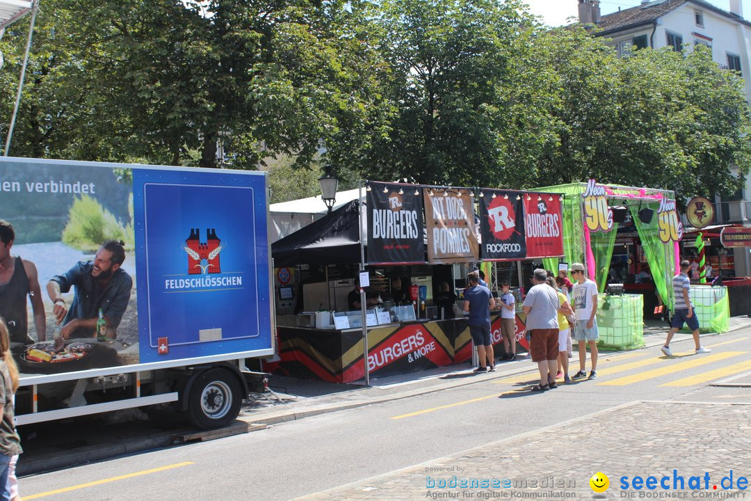 ZUERI FAESCHT 2019: Zuerich, 07.07.2019