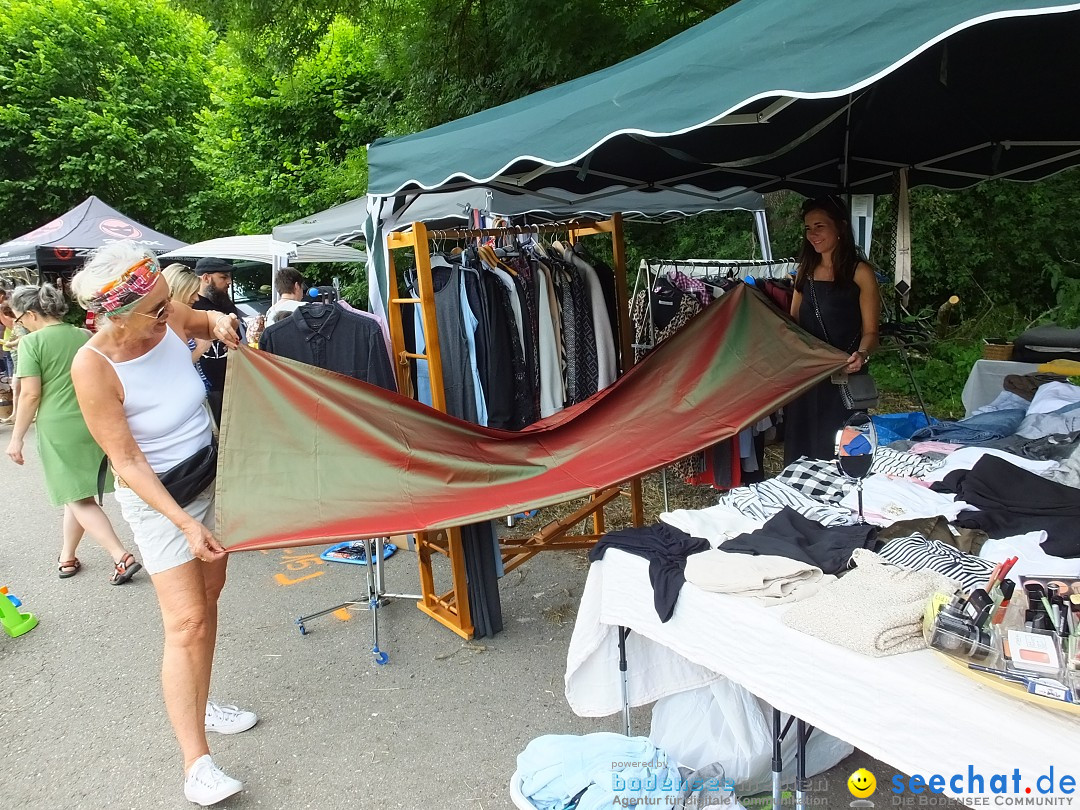 Waldflohmarkt: Mengen-Rosna, 07.07.2019