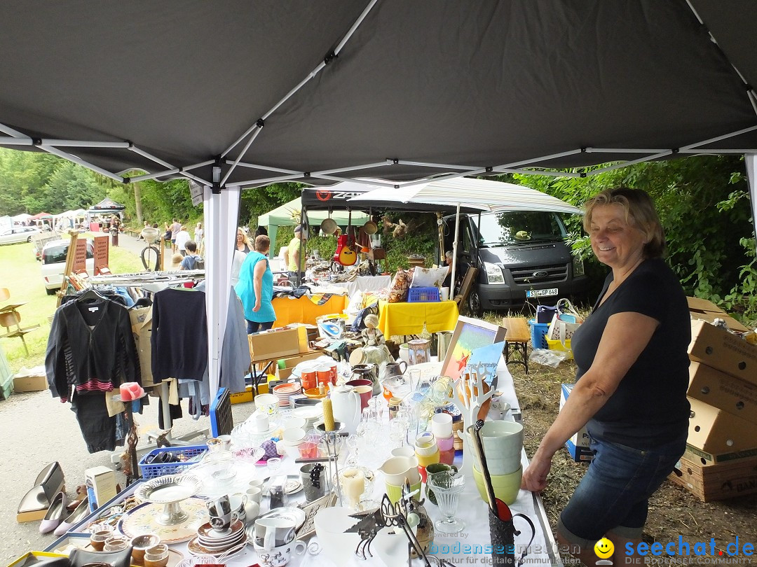 Waldflohmarkt: Mengen-Rosna, 07.07.2019