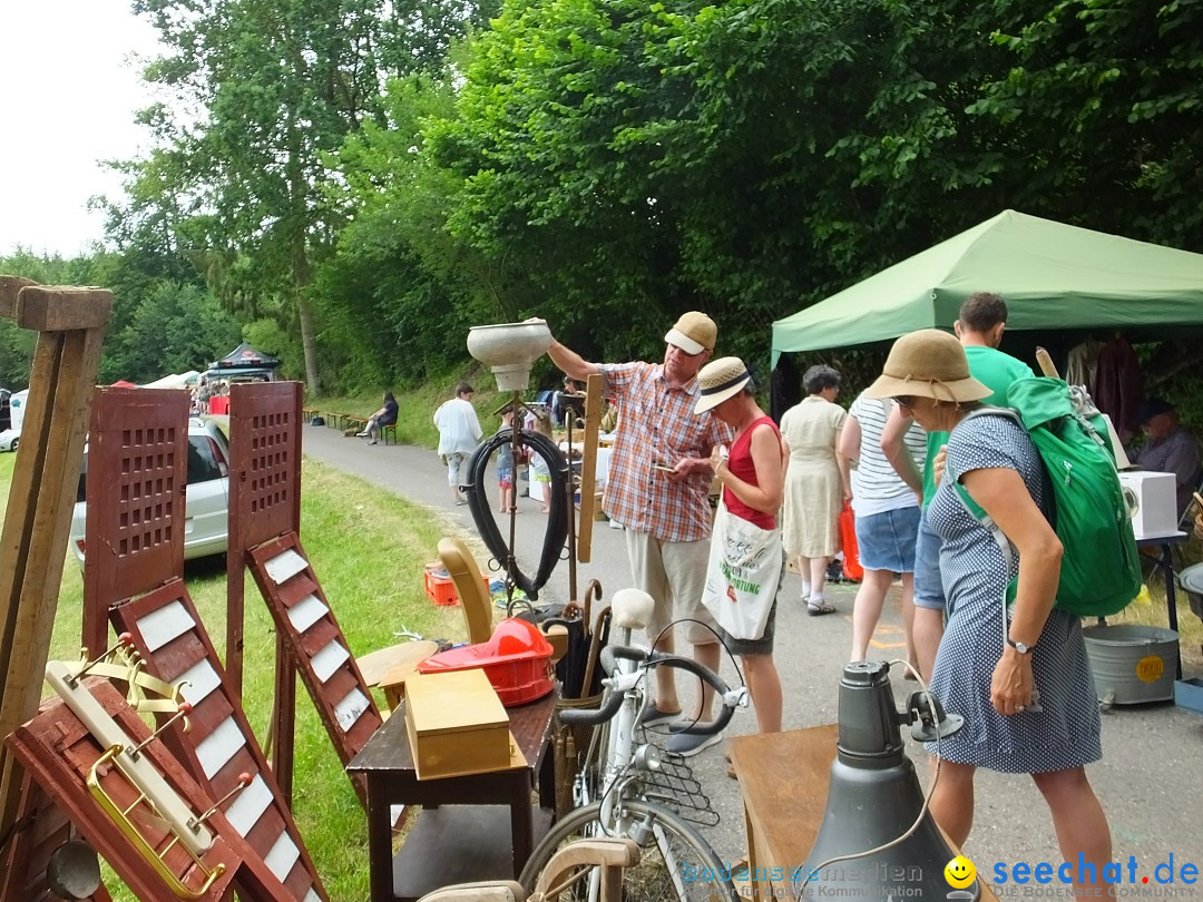 Waldflohmarkt: Mengen-Rosna, 07.07.2019