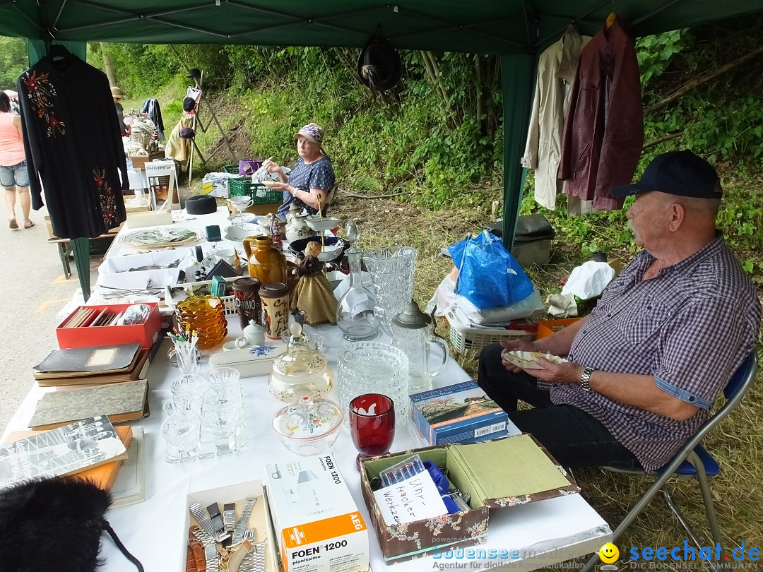 Waldflohmarkt: Mengen-Rosna, 07.07.2019