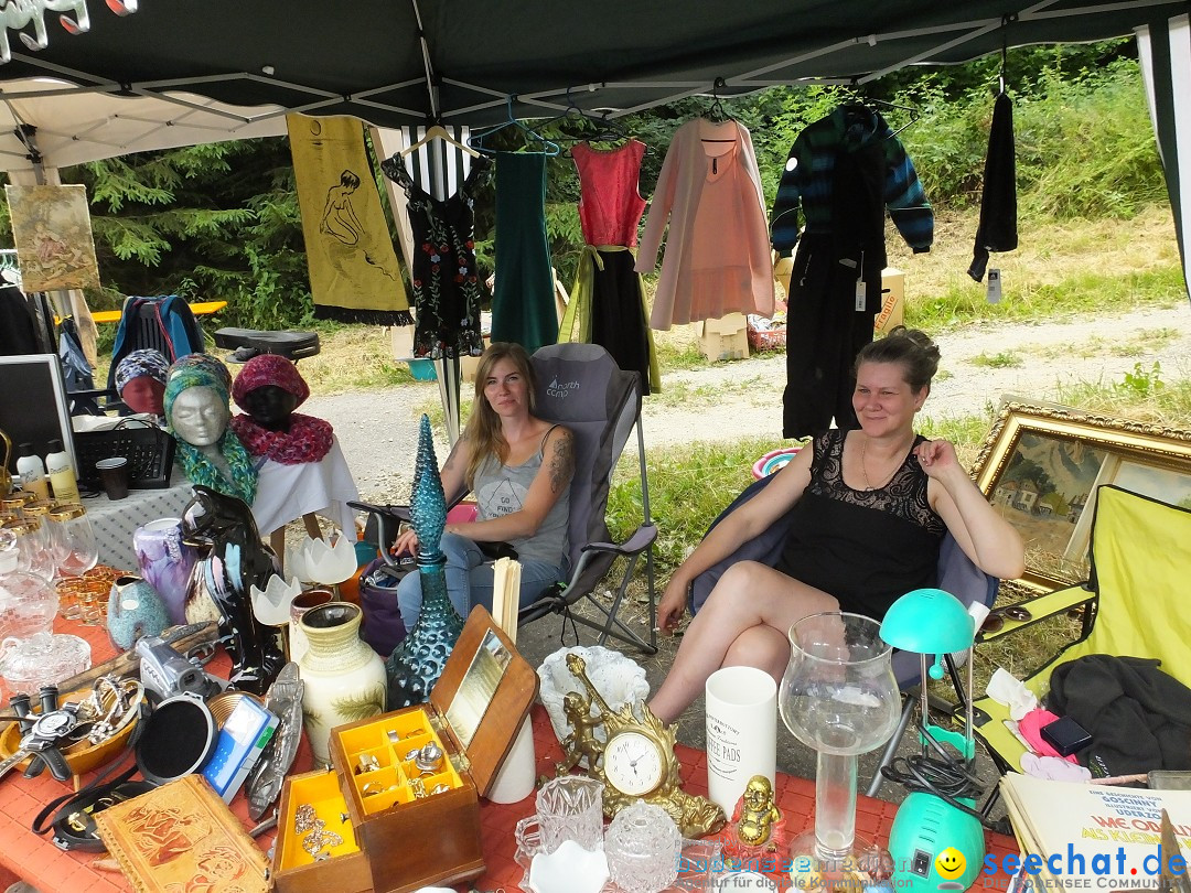 Waldflohmarkt: Mengen-Rosna, 07.07.2019