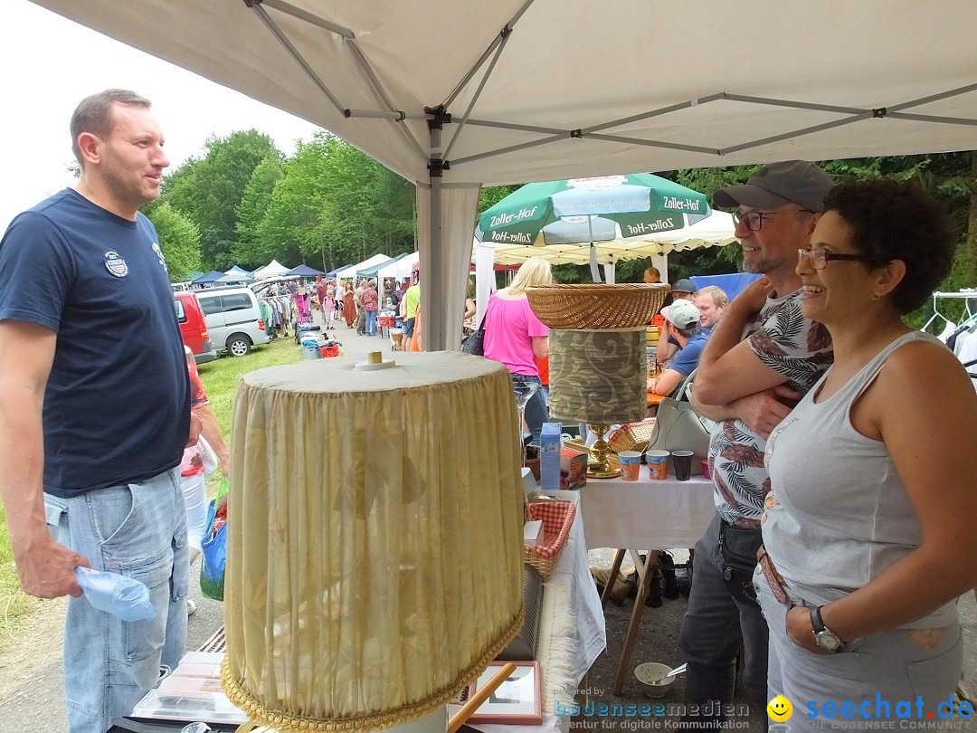 Waldflohmarkt: Mengen-Rosna, 07.07.2019